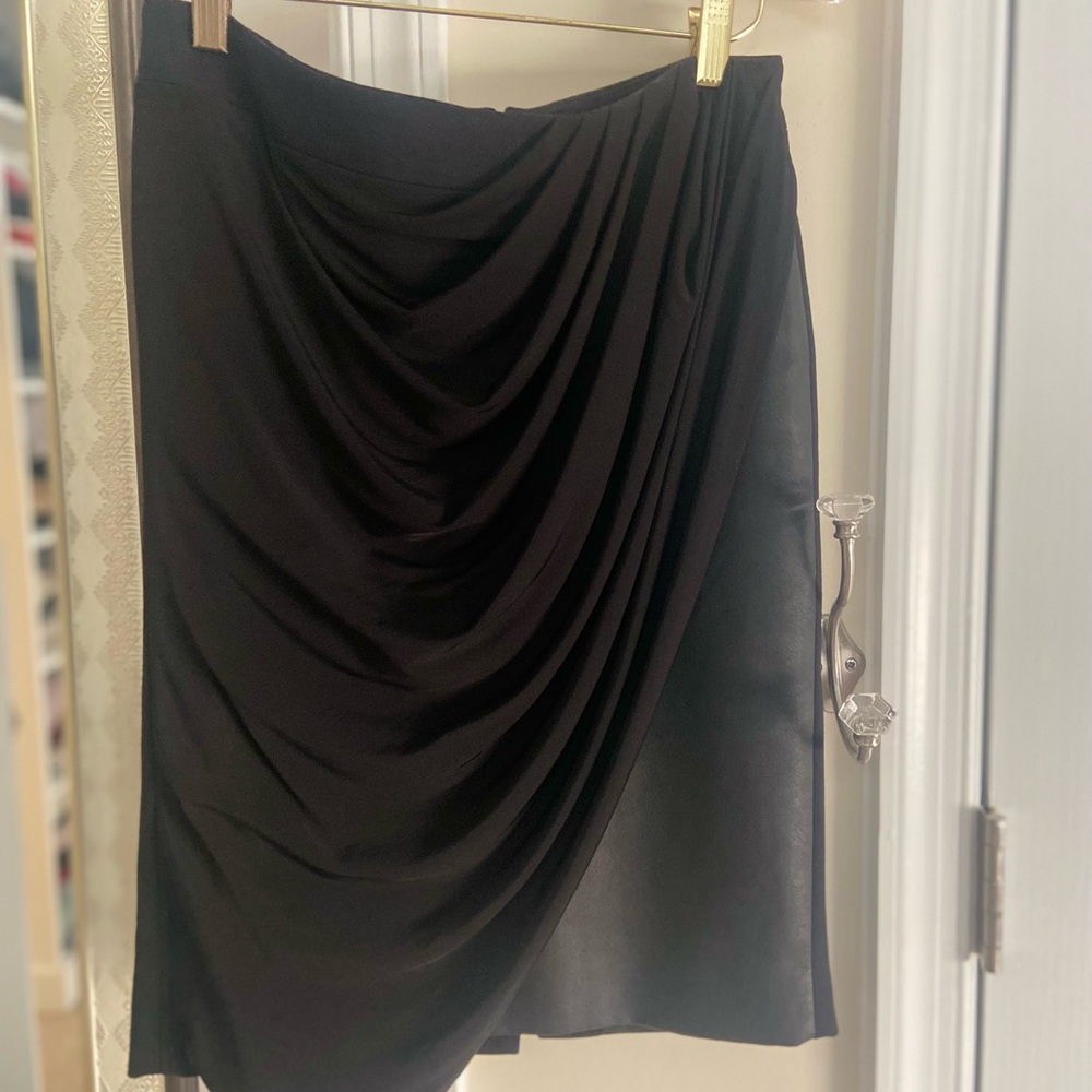 Karen Millen Black Asymmetrical Skirt